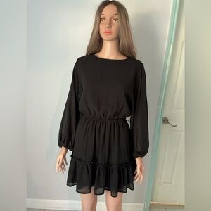 Flying Tomato Black Dress Sz S